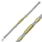 Silver Stone Mesh Women's Bracelet